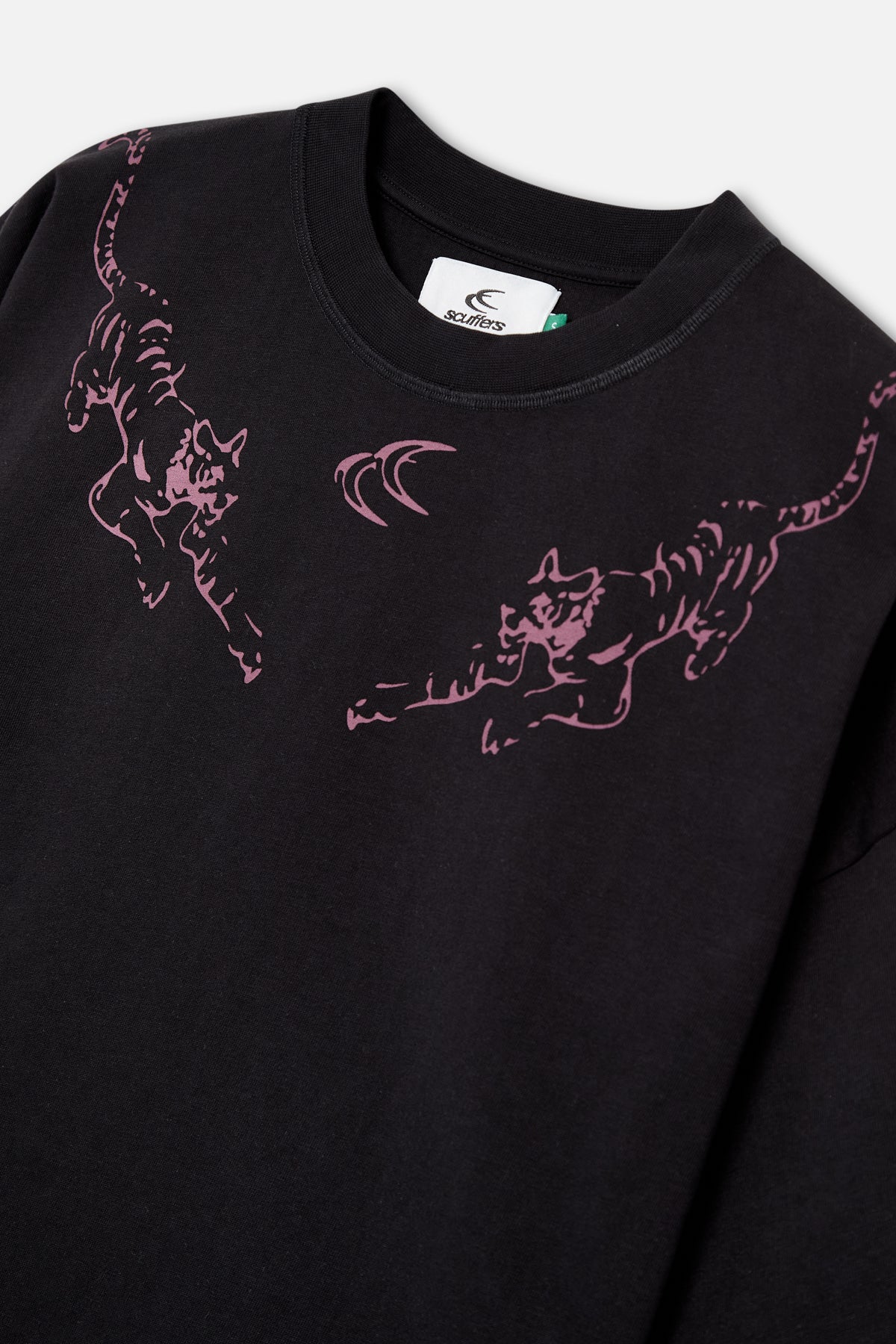 Tiger Black T-Shirt - Image 7