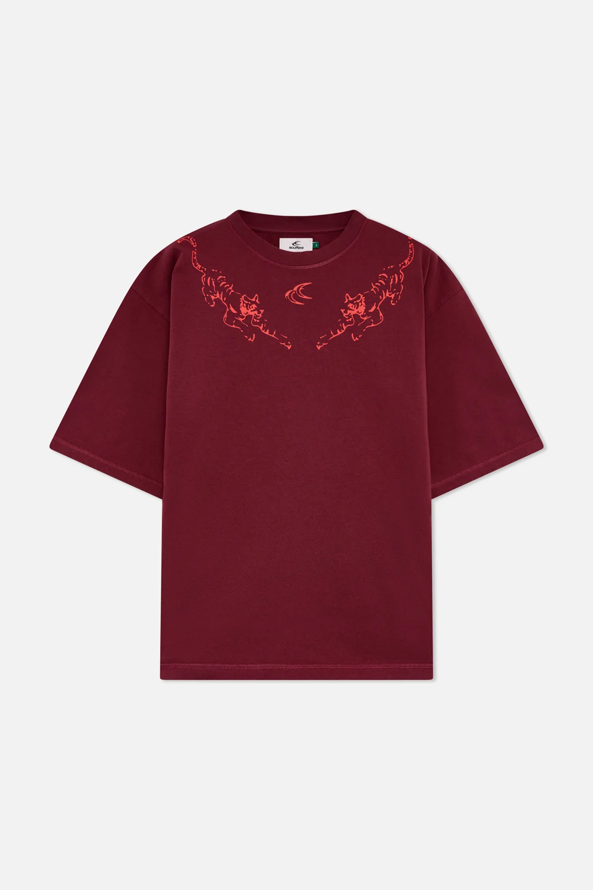 Tiger Burgundy T-Shirt