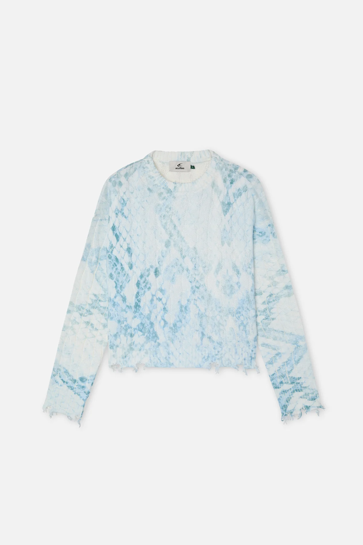 Trench Blue Snake Knit - Image 6