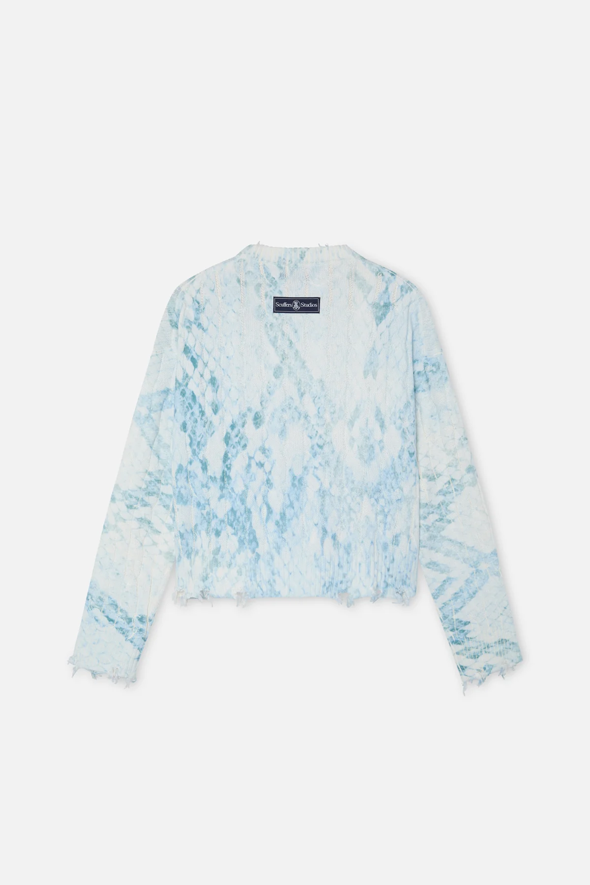 Trench Blue Snake Knit - Image 7