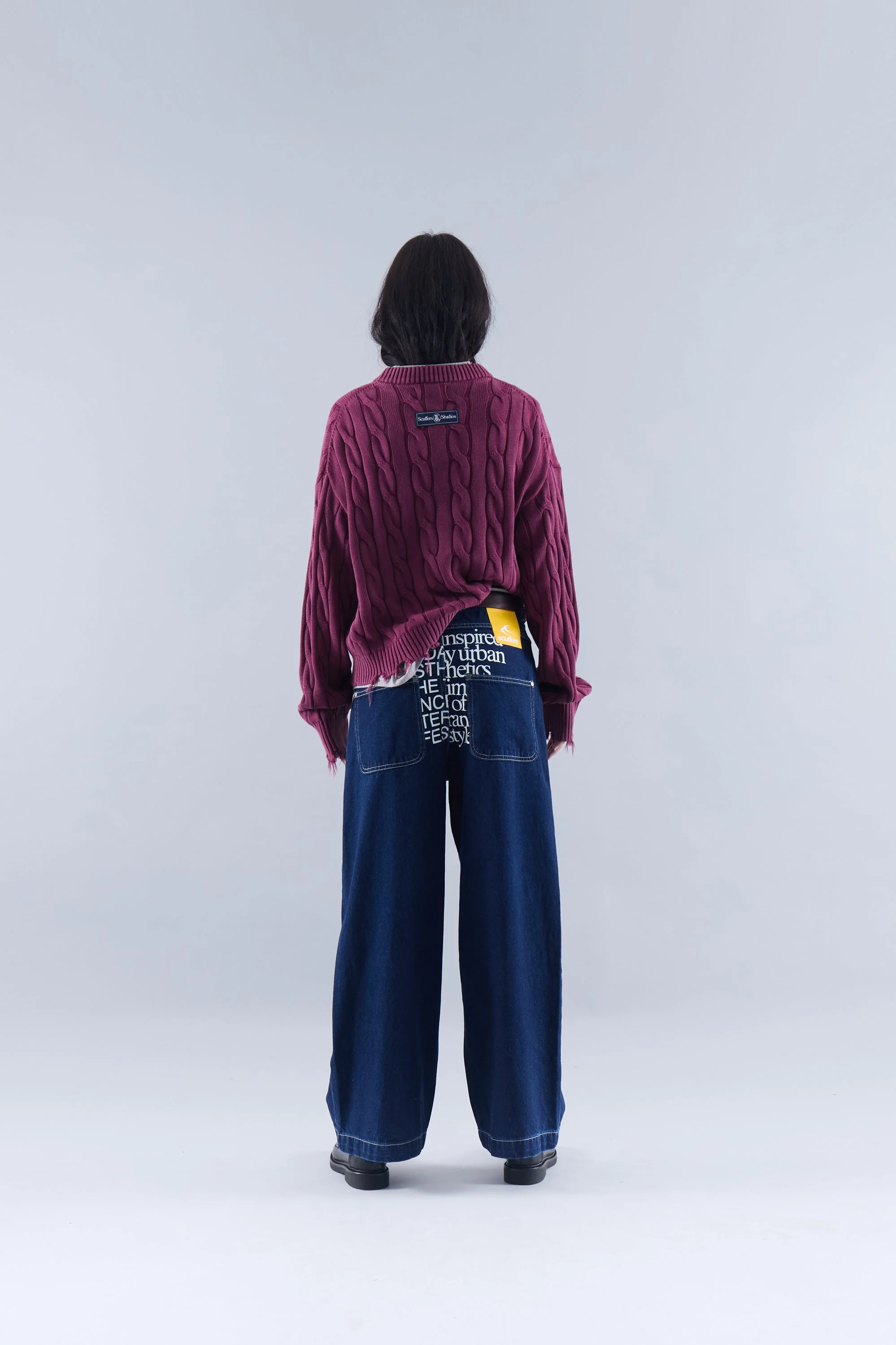 Trench Jersey Burgundy - Image 10
