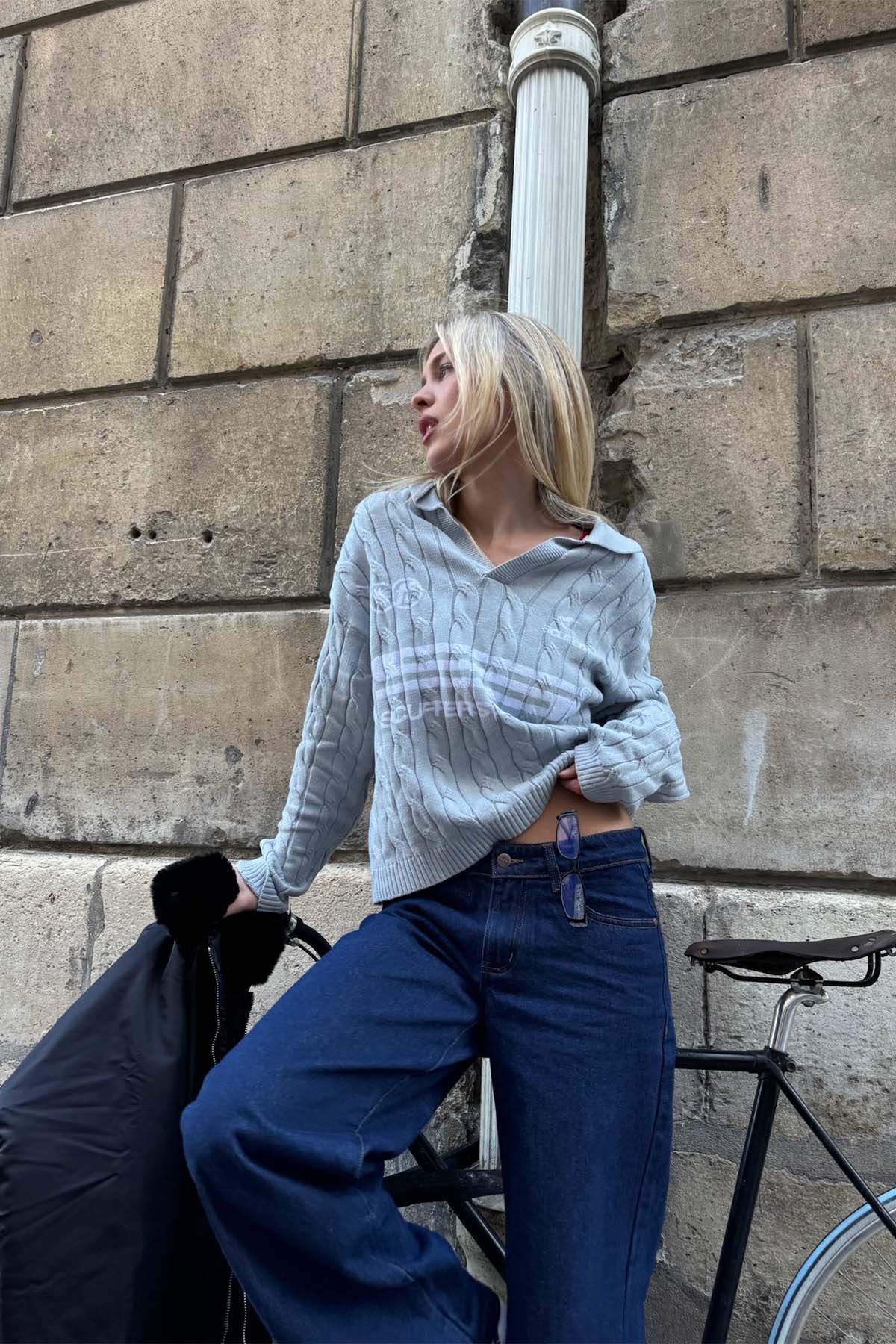 Trench Light Blue Polo - Image 8