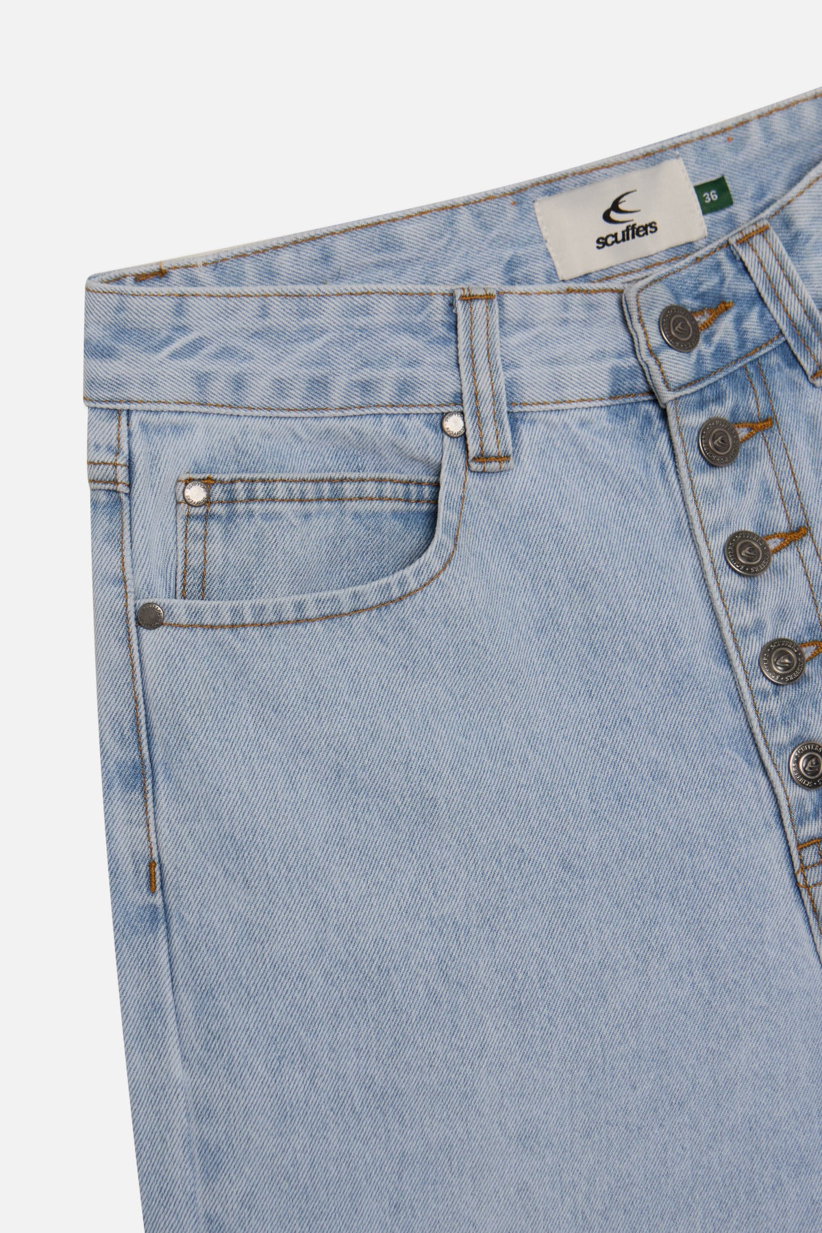 Tropical Light Blue Pants - Image 6