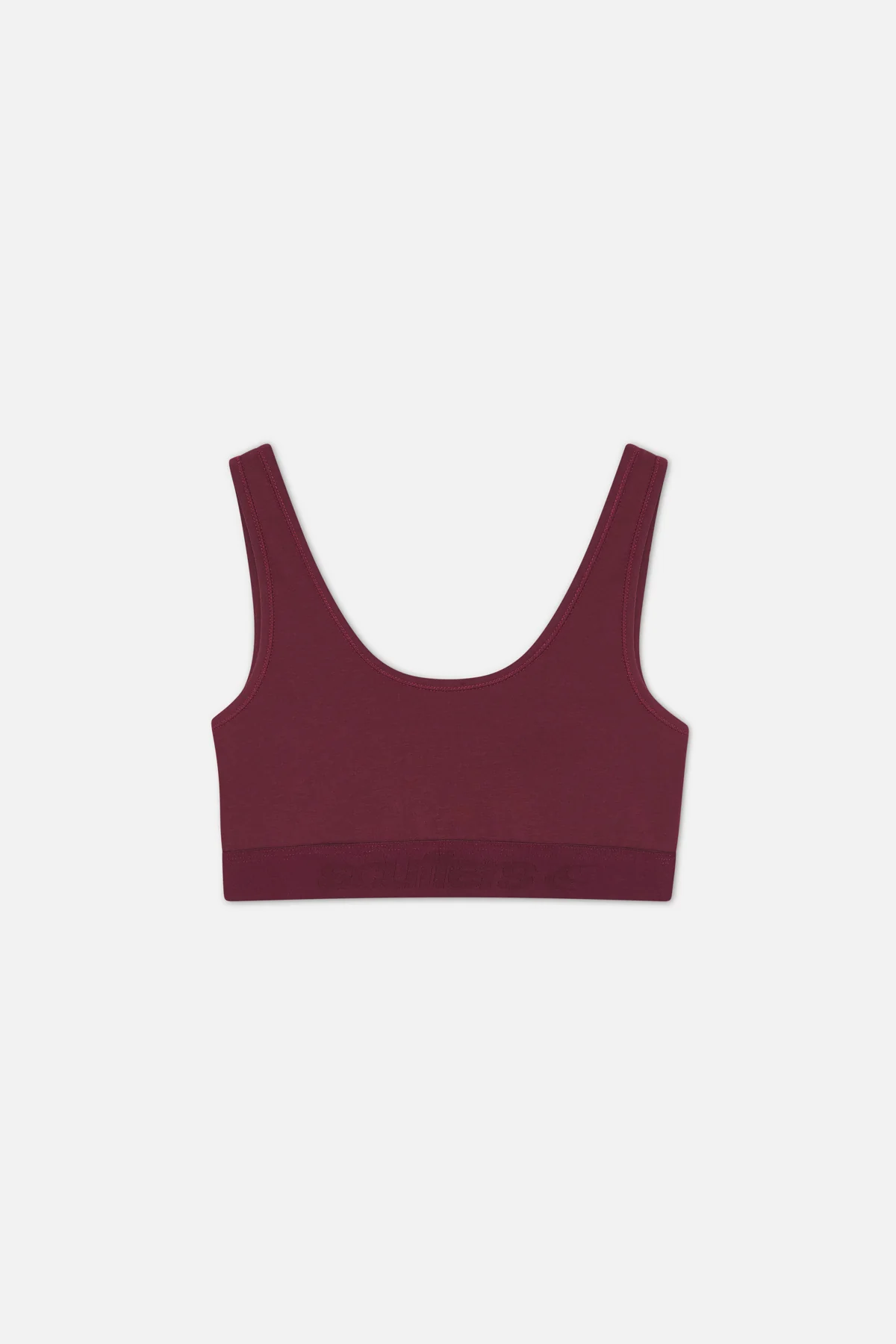 Underwear Burgundy Top - Image 2