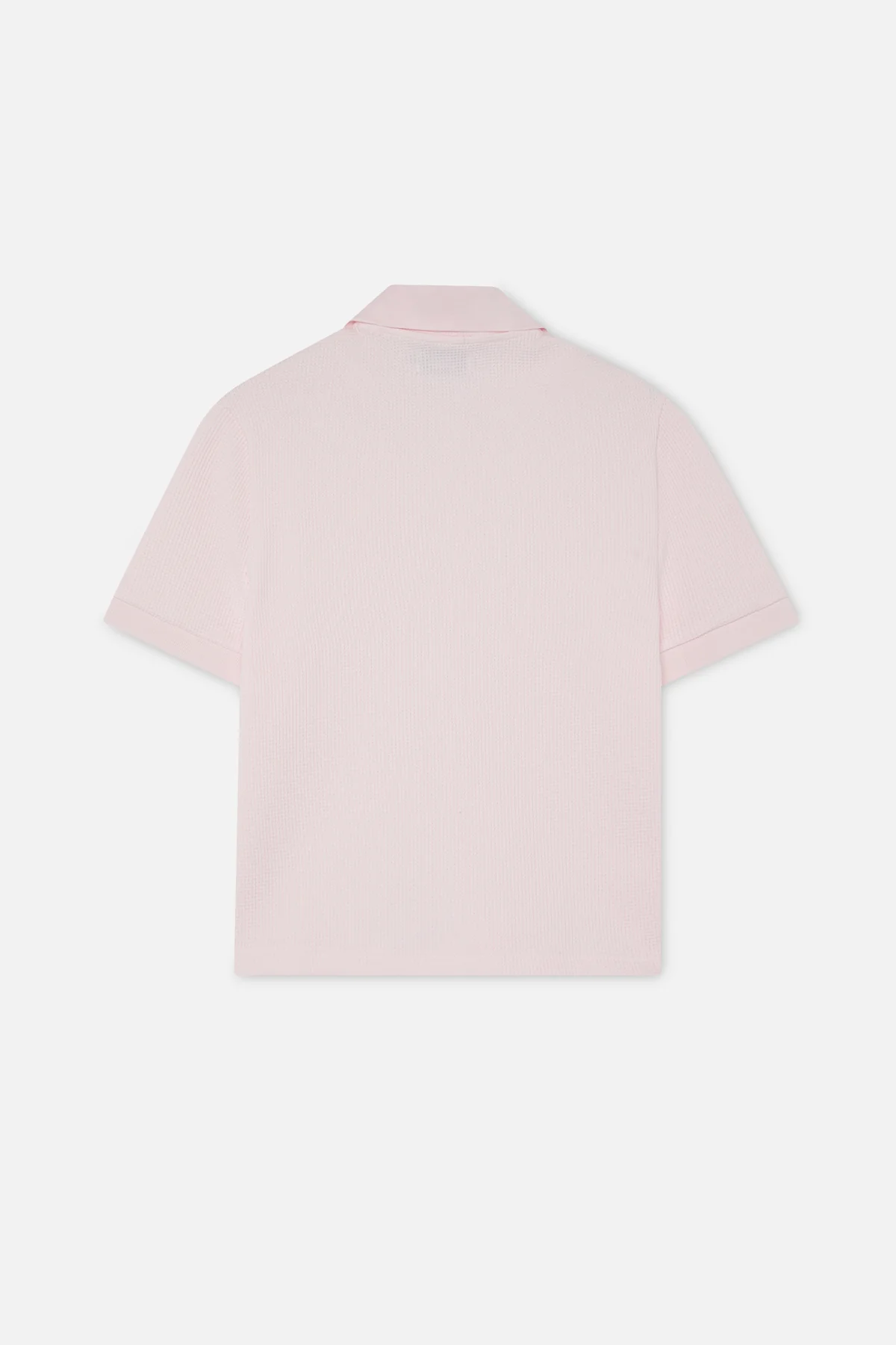 Waffle Pink Polo - Image 7