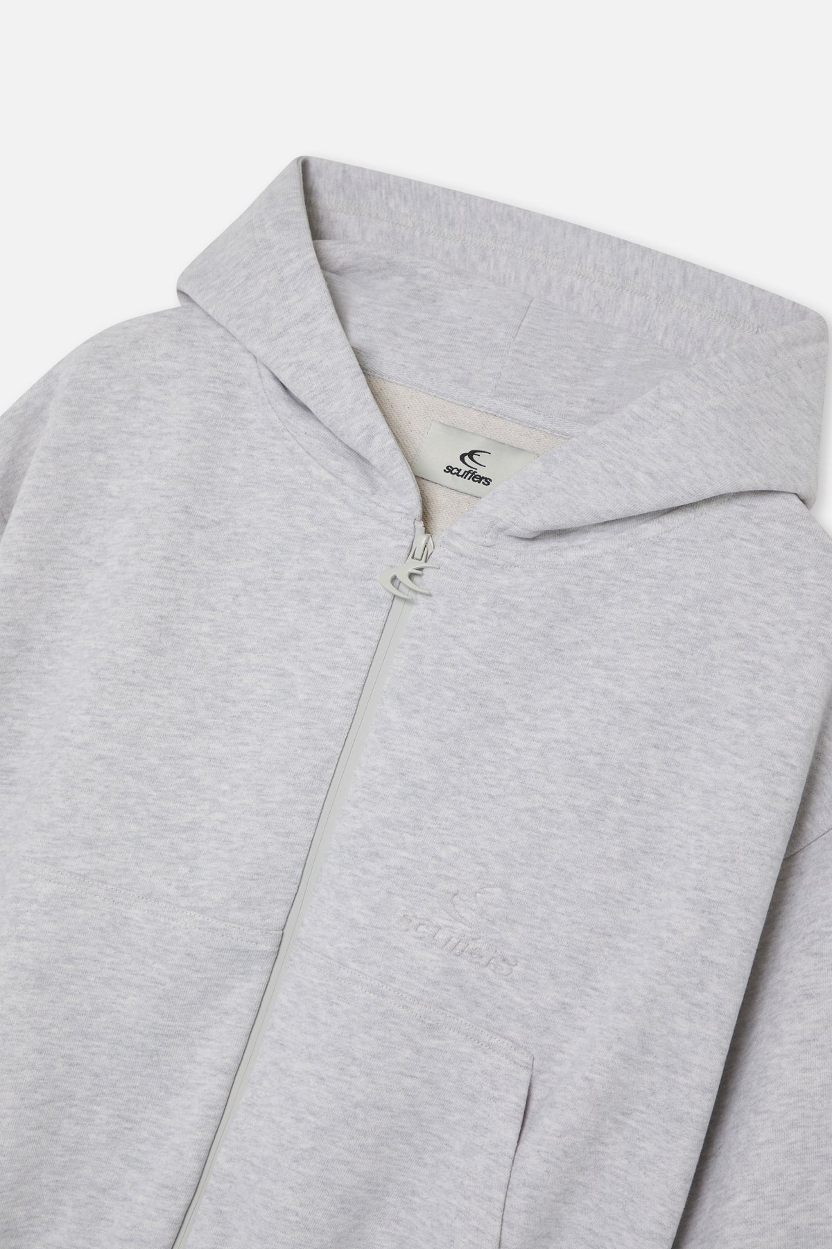 Weekender Grey Melange Zipper - Image 8