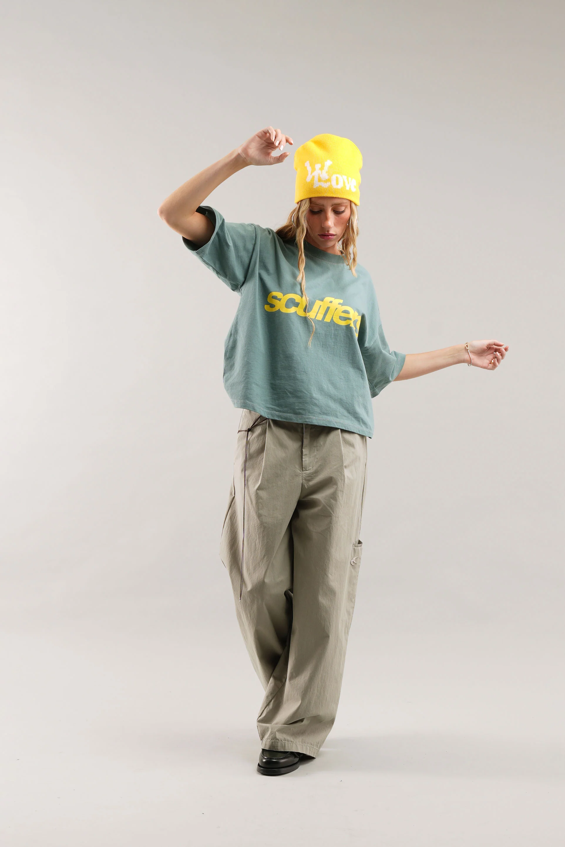 With Love Yellow Beanie - Image 3