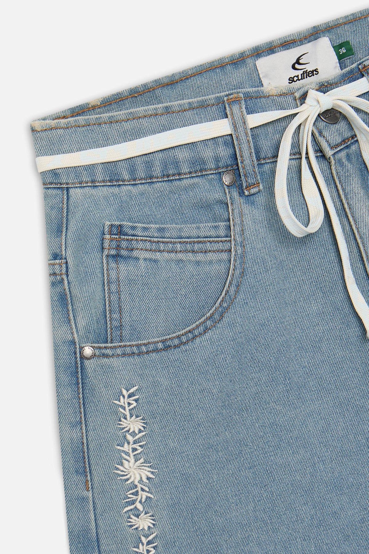 Woodstock Blue Shorts - Image 6