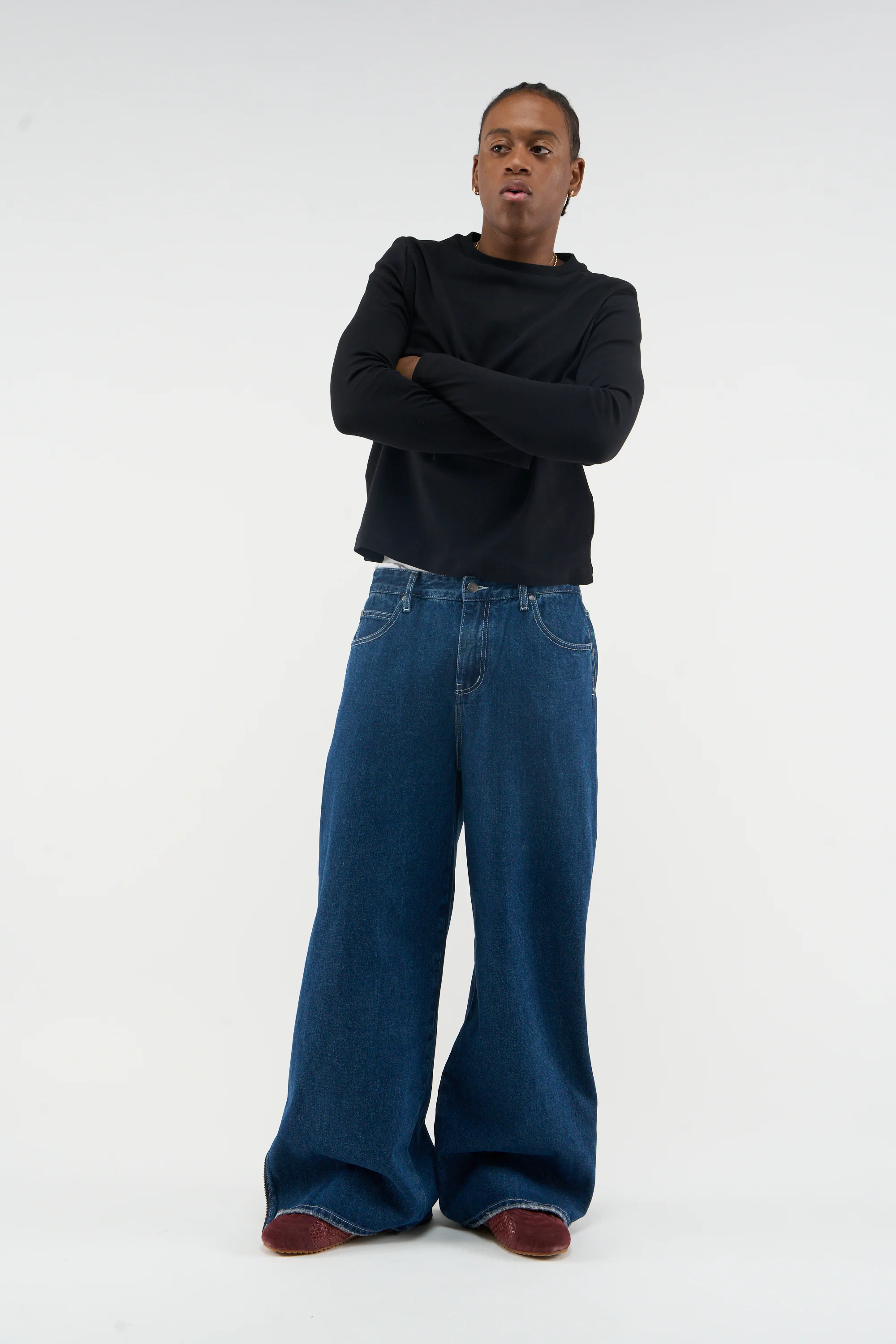 Zip Blue Pants - Image 3
