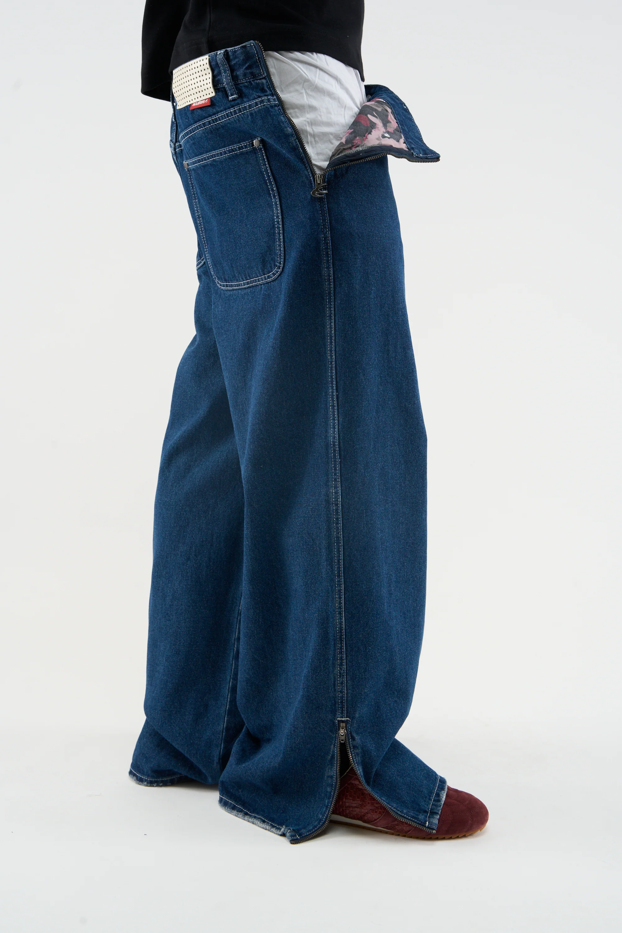 Zip Blue Pants - Image 4