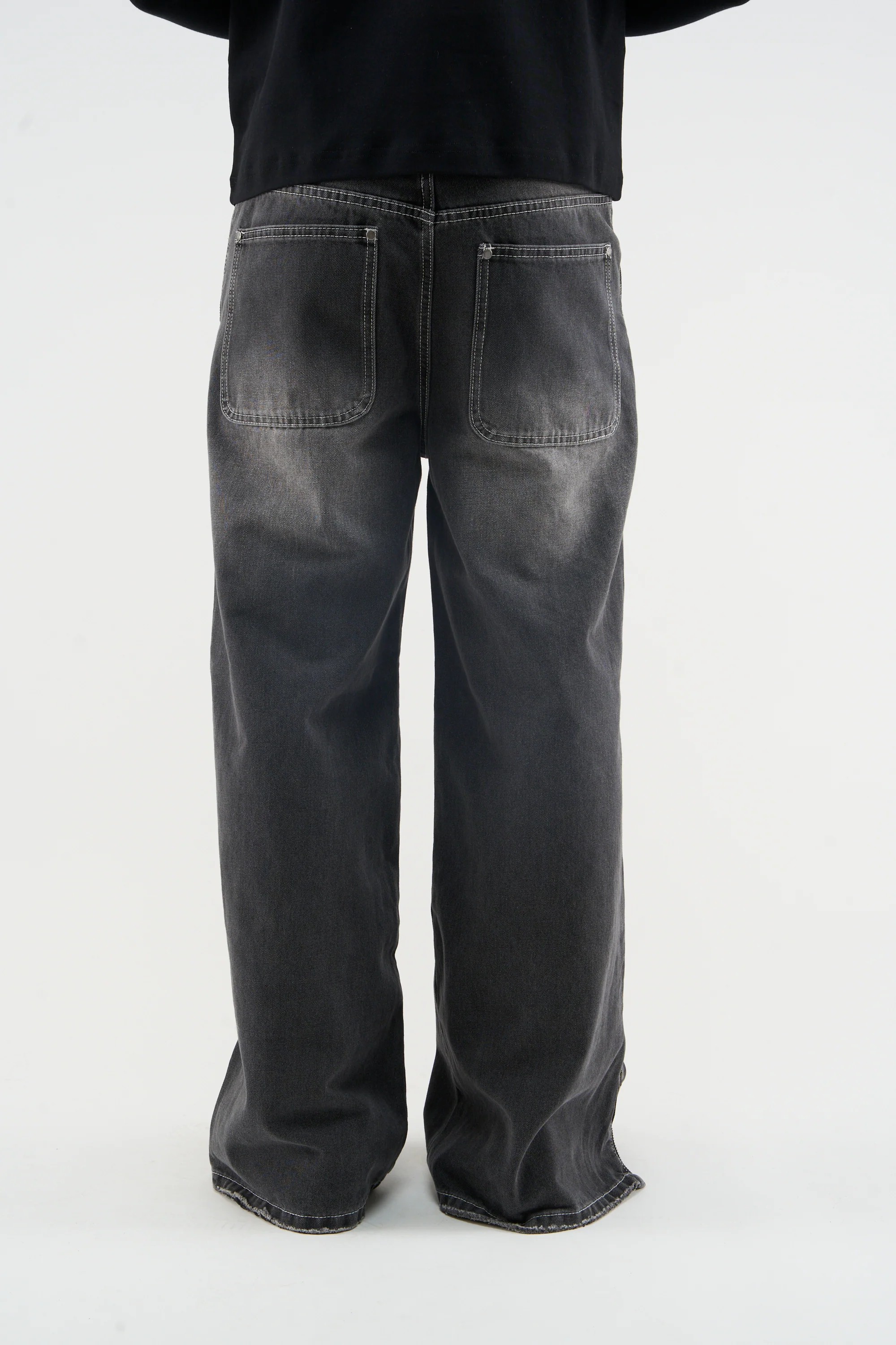Zip Grey Pants - Image 4