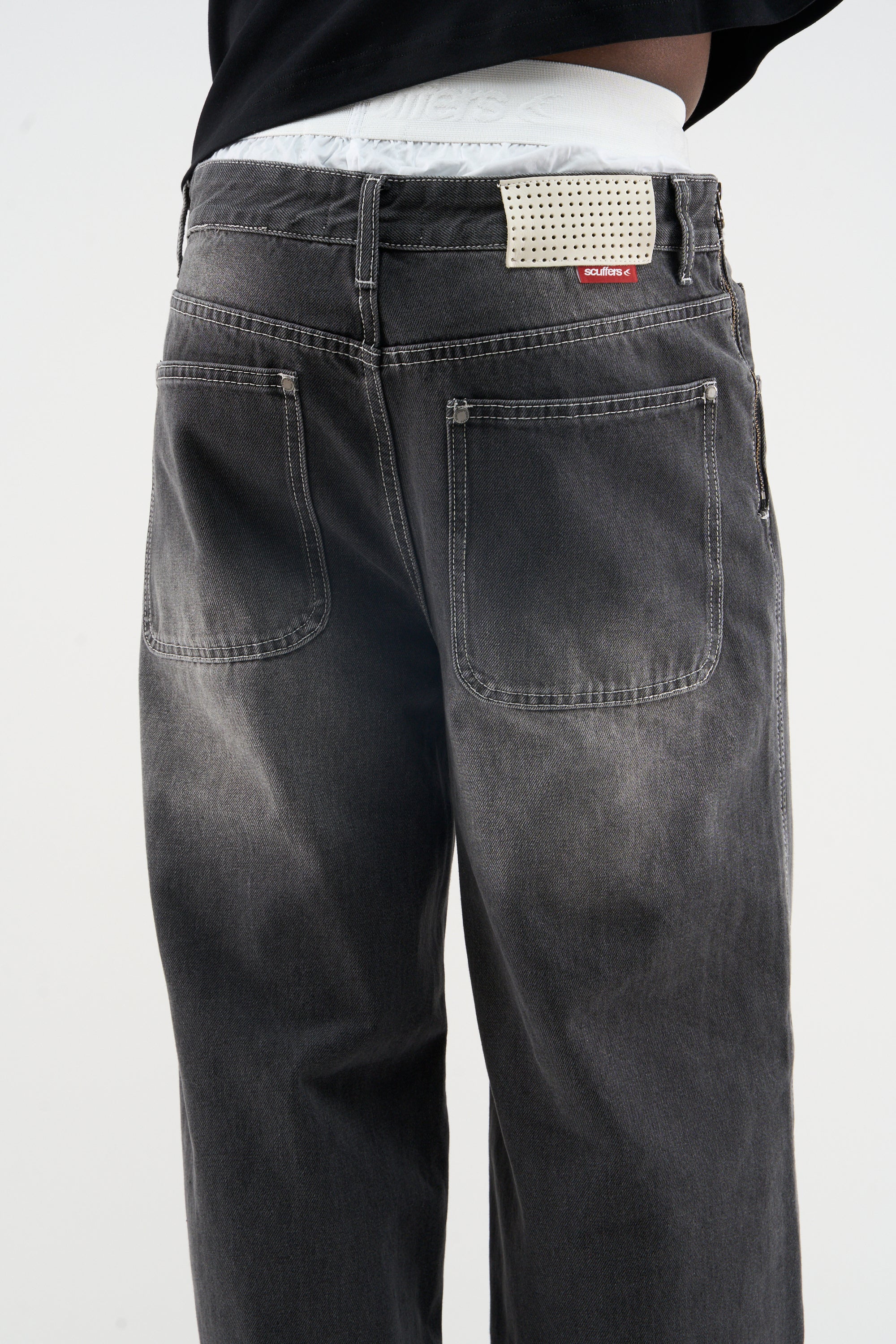 Zip Grey Pants - Image 5
