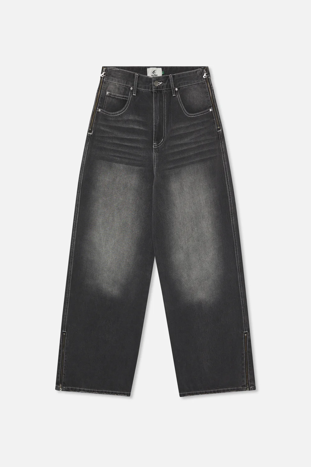 Zip Grey Pants - Image 7